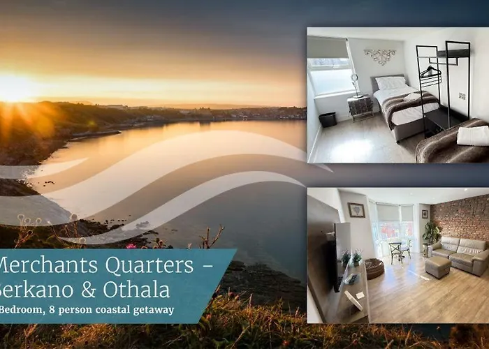 Ferienhaus Merchants Quarters - Berkano & Othala - Two Stunning In One - Both With Harbour And Sea Views - Free Roof Terrace With Sea And Harbour View And Location To Beaches Amenities Restaurants And Harbour *